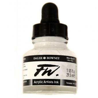 Daler Rowney Liquid Acryl Tinte 011 White 29,5ml 
