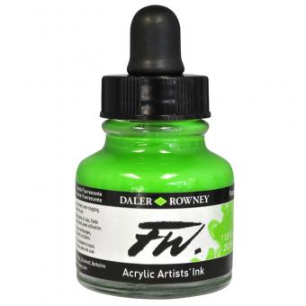 Daler Rowney Liquid Acryl Tinte 349 Fluorescent Green 29,5ml 
