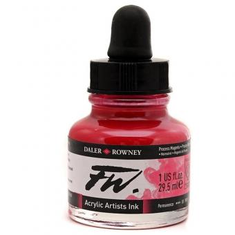 Daler Rowney Liquid Acryl Tinte 412 Process Magenta 29,5ml 