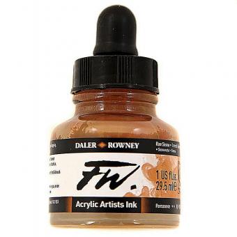 Daler Rowney Liquid Acryl Tinte 667 Raw Sienna 29,5ml 