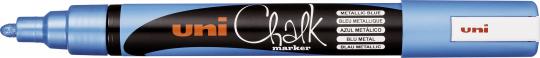 Uni Chalk Marker PWE-5M blau-metallic 