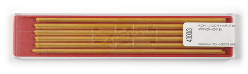 Farbminen Gelb Ø 2mm, 120mm lang 12er Set 