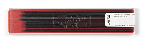 Farbminen Schwarz Ø 2mm, 120mm lang 12er Set 