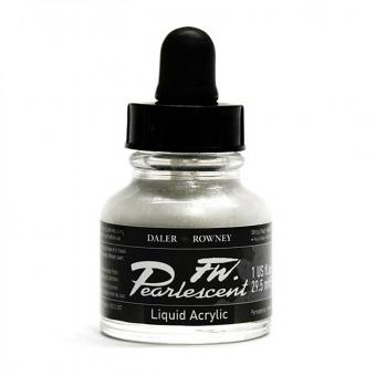 Daler Rowney Pearlescent Acryl Tinte White Pearl 29,5ml 
