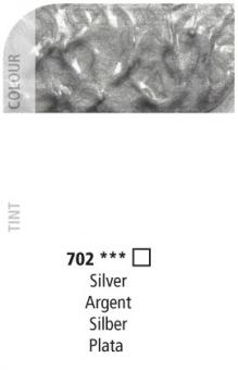 Daler-Rowney 702 Silber Graduate Ölfarbe 120ml