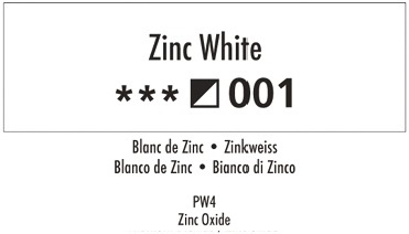 Daler Rowney Georgian 001 Zinkweiß / Zinc White 37ml Wassermischbare Ölfarbe 
