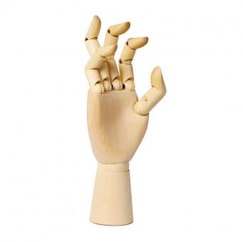 Renensans Zeichenmodell rechte Hand, Holzmodel 